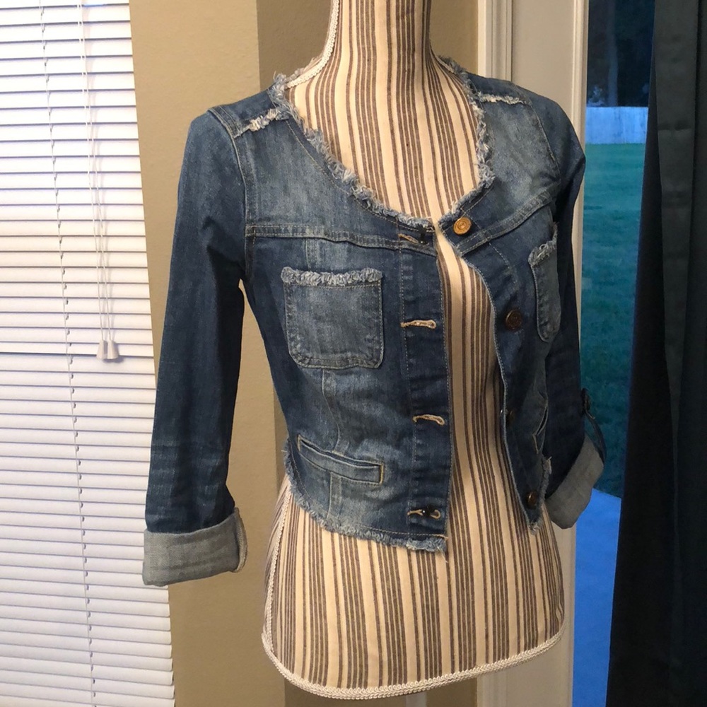 Like-New Princess Vera Wang Denim Jacket
